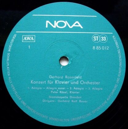 Nova 8 85 012 - Gerhard Rosenfeld, Peter Rösel, Josef Schwab, St - Image 3