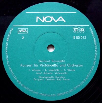 Nova 8 85 012 - Gerhard Rosenfeld, Peter Rösel, Josef Schwab, St - Image 4