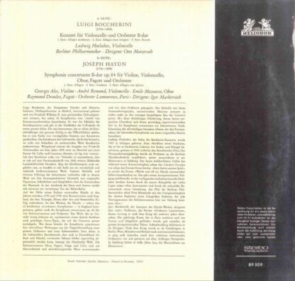 HELIODOR 89 509 - Luigi Boccherini, Joseph Haydn, Ludwig Hoelsch - Image 2