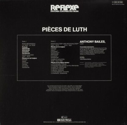 His Master's Voice 1C 063-30 938 - Anthony Bailes - Pièces De Lu - Image 16