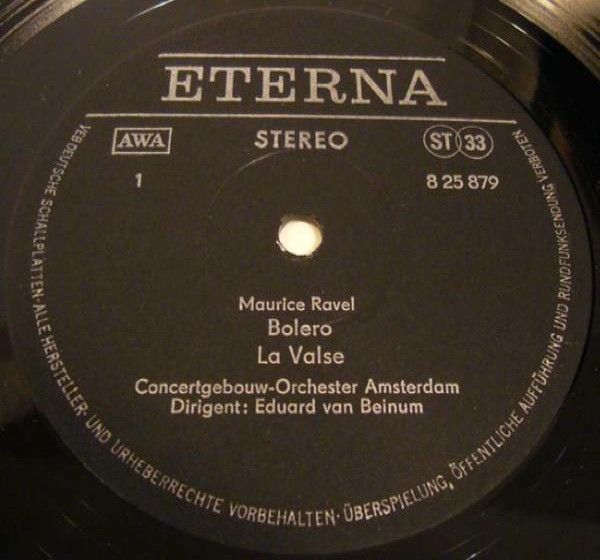Eterna 8 25 879 - Maurice Ravel, Claude Debussy, Concertgebouwor - Image 3