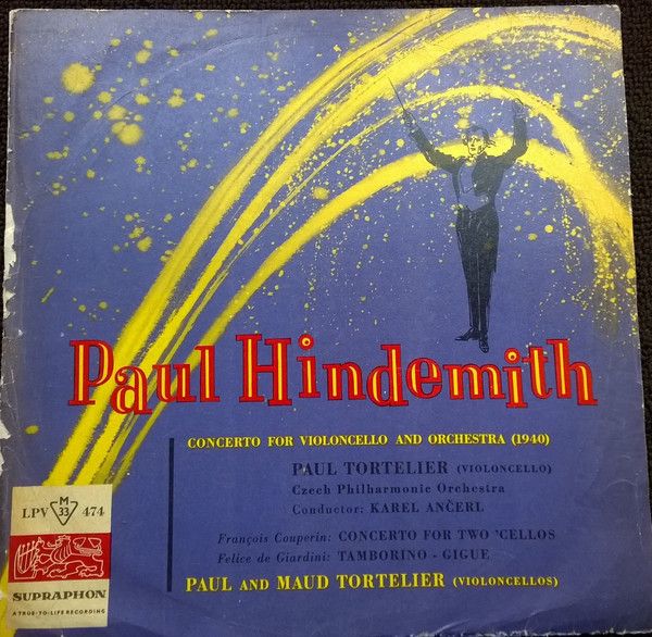 Supraphon LPV 474 - Paul Hindemith, François Couperin, Felice Gi