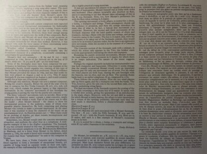 CBS 76489 - Wolfgang Amadeus Mozart, Pinchas Zukerman, English C - Image 2