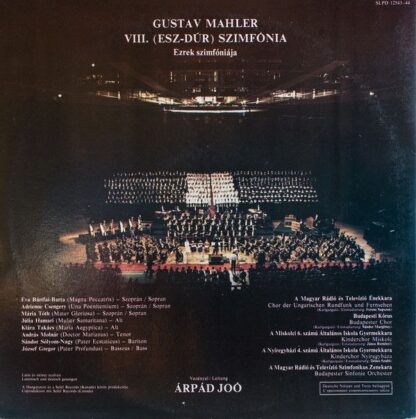 Hungaroton SLPD 12543-44 - Gustav Mahler, Arpad Joo - VIII. Szim - Image 2