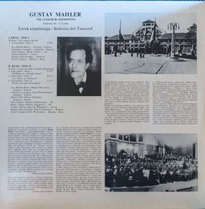 Hungaroton SLPD 12543-44 - Gustav Mahler, Arpad Joo - VIII. Szim - Image 3