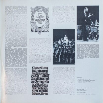 Hungaroton SLPD 12543-44 - Gustav Mahler, Arpad Joo - VIII. Szim - Image 4