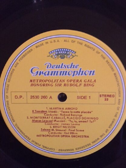 Deutsche Grammophon 2530 260 - Various - Highlights From Metropo - Image 2