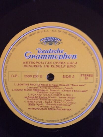 Deutsche Grammophon 2530 260 - Various - Highlights From Metropo - Image 3