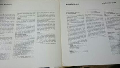 Harmonia Mundi HMS 30 841 - Olivier Messiaen, Arnold Schoenberg, - Image 3