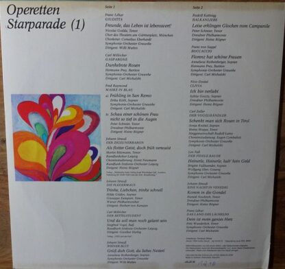 Amiga 8 45 092 - Various - Operetten - Starparade 1 - Image 2