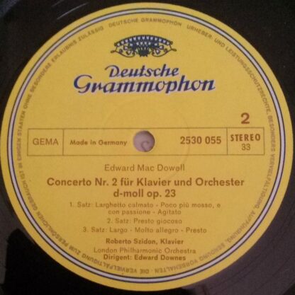 Deutsche Grammophon 2530 055 - George Gershwin, Edward MacDowell - Image 4