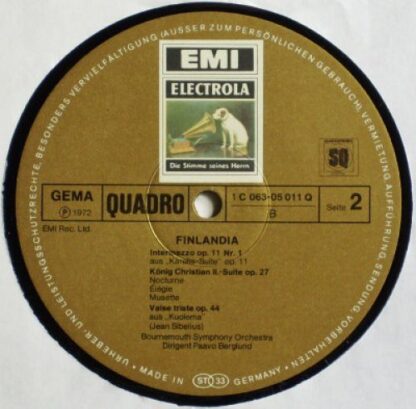 Die Stimme Seines Herrn 1C 063-05 011 Q - Jean Sibelius, Bournem - Image 4