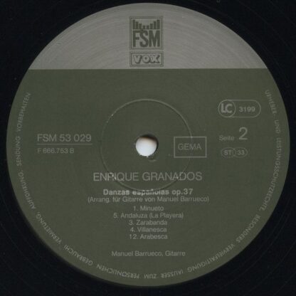 FSM FSM 53 029 - Manuel Barrueco - Gitarrenwerke Von Albéniz Und - Image 4
