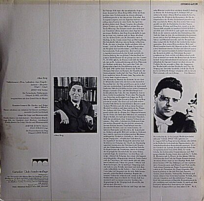 Supraphon 62 739 - Alban Berg - Violinkonzert "Dem Andenken Eine - Image 2
