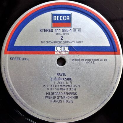DECCA 411 895-1 - Hector Berlioz, Maurice Ravel, Hildegard Behre - Image 4