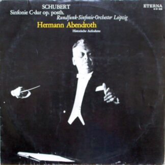 Eterna 8 21 635 - Franz Schubert, Hermann Abendroth, Rundfunk-Si