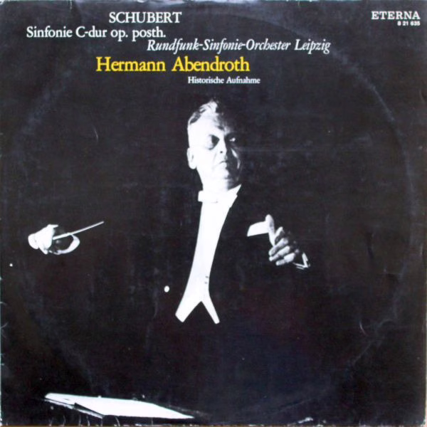 Eterna 8 21 635 - Franz Schubert, Hermann Abendroth, Rundfunk-Si
