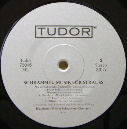 Tudor 73016 - Alois Strohmayer, Johann Schrammel, Josef Schramme - Image 4