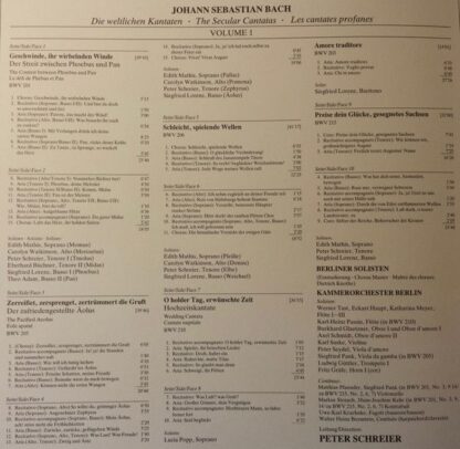 Archiv Produktion 2723 082 - Johann Sebastian Bach, Berliner Sol - Image 2