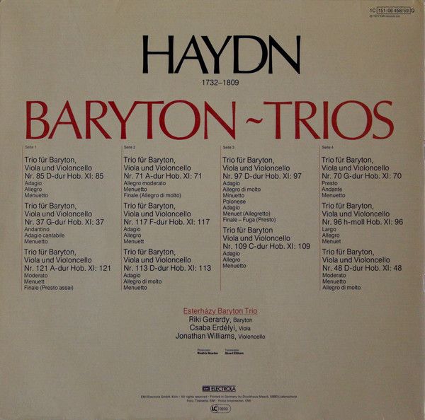 Die Stimme Seines Herrn 1C 151-06 458/59 Q - Joseph Haydn, Ester - Image 3