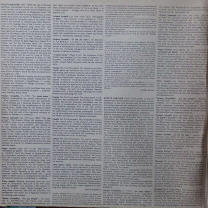 Hungaroton SLPX 11549 - Valentin Bakfark, Dániel Benkő - Lute Mu - Image 3