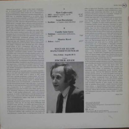 Hungaroton SLPD 31002 - Pyotr Ilyich Tchaikovsky, Aram Khatchatu - Image 2