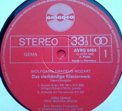 Amadeo AVRS 6462/65 - Wolfgang Amadeus Mozart, Paul Badura-Skoda - Image 7