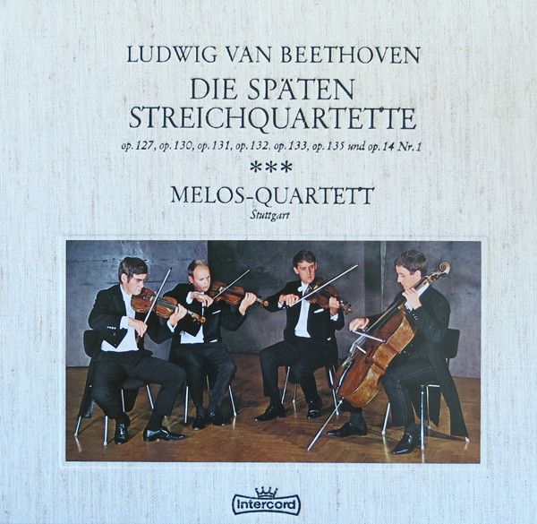 Intercord 964-09 Z/1-5 - Ludwig van Beethoven, Melos Quartett -