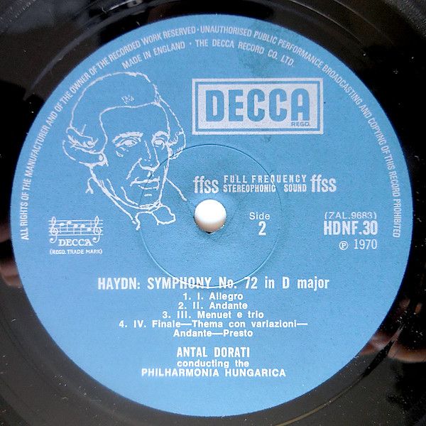DECCA HDNF 27 - 30 - Joseph Haydn, Philharmonia Hungarica, Antal - Image 12