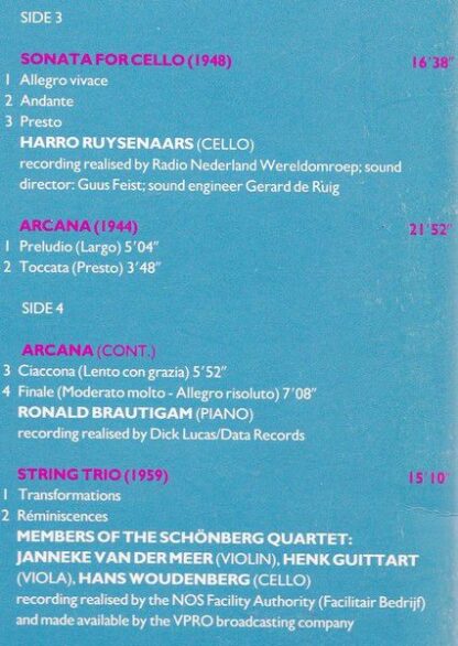 Composers' Voice CV 8403 - Rudolf Escher - Rudolf Escher - Image 3