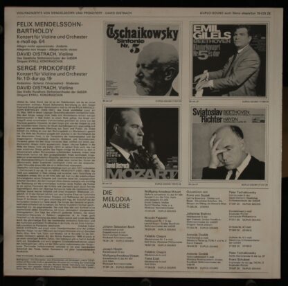 Eurodisc 78 439 ZK - David Oistrach, Kiril Kondrashin, Sergei Pr - Image 2