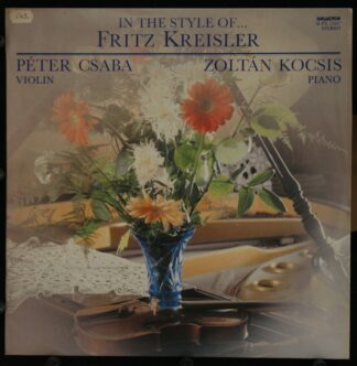Hungaroton SLPX 12437 - Fritz Kreisler, Péter Csaba, Zoltán Kocs