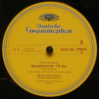Deutsche Grammophon 2726 054 - Anton Bruckner, Richard Wagner, E - Image 6