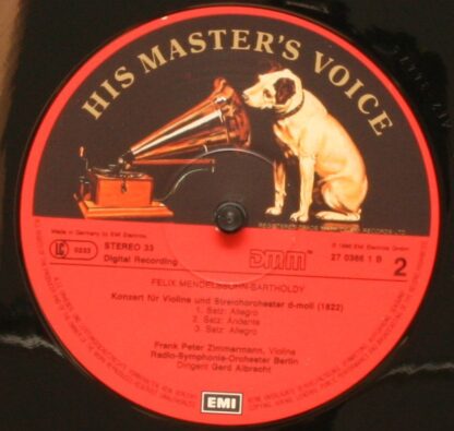 His Master's Voice Digital EL 27 0366 1 - Felix Mendelssohn-Bart - Image 4