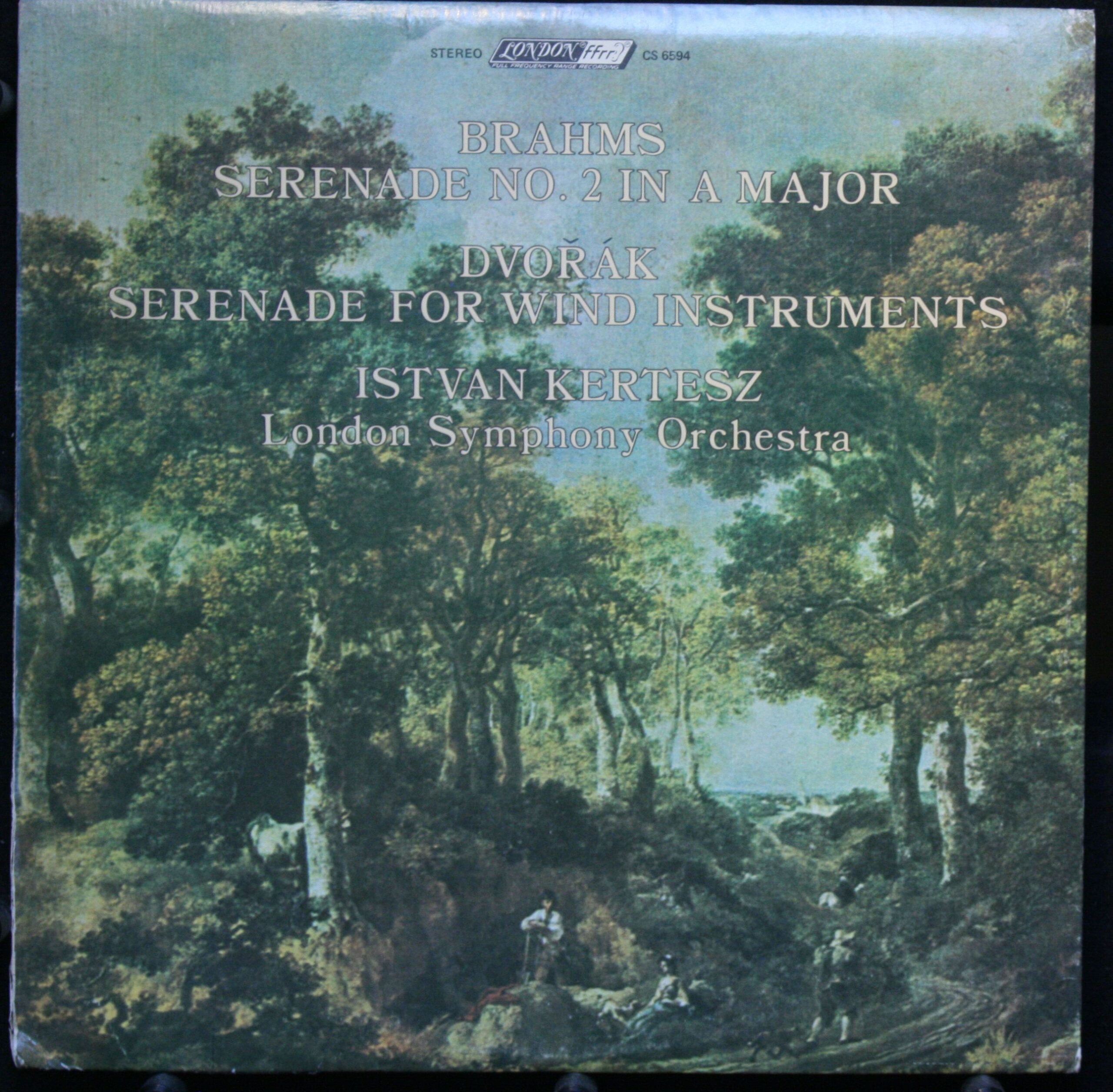 London Records CS 6594 - Johannes Brahms, Antonín Dvořák, London