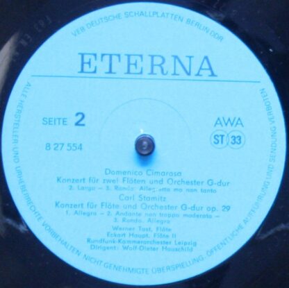 Eterna 8 27 554 - Johann Joachim Quantz, Domenico Cimarosa, Carl - Image 4