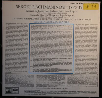 His Master's Voice 5C 063-00364 - Sergei Vasilyevich Rachmaninof - Image 2