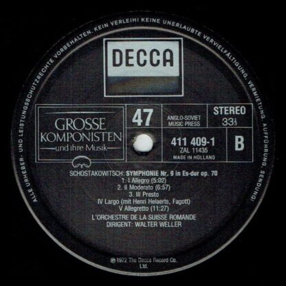 DECCA 411 409-1 - Sergei Prokofiev, Dmitri Shostakovich, London - Image 4