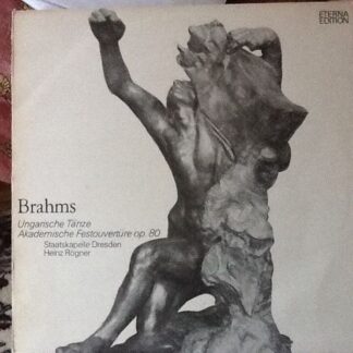 Eterna 8 26 560 - Johannes Brahms, Staatskapelle Dresden, Heinz