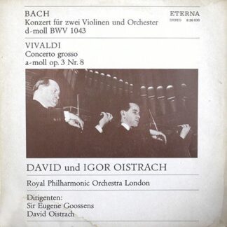 Eterna 8 26 030 - Johann Sebastian Bach, Antonio Vivaldi, David