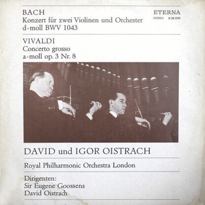 Eterna 8 26 030 - Johann Sebastian Bach, Antonio Vivaldi, David