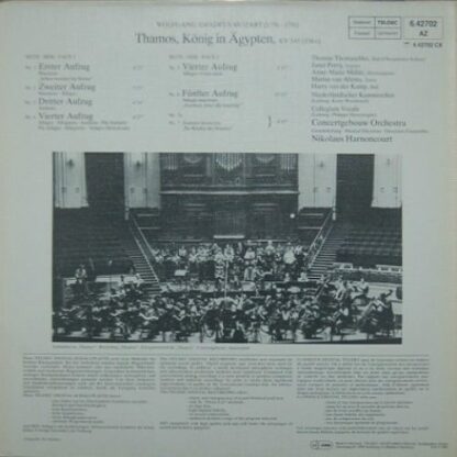 Telefunken 6.42702 AZ - Wolfgang Amadeus Mozart, Concertgebouwor - Image 2