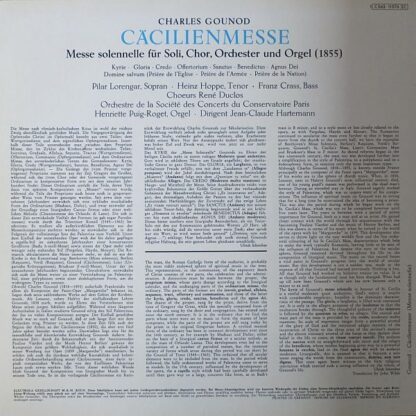 EMI Electrola 1 C 063-11076 - Charles Gounod, Pilar Lorengar, He - Image 2
