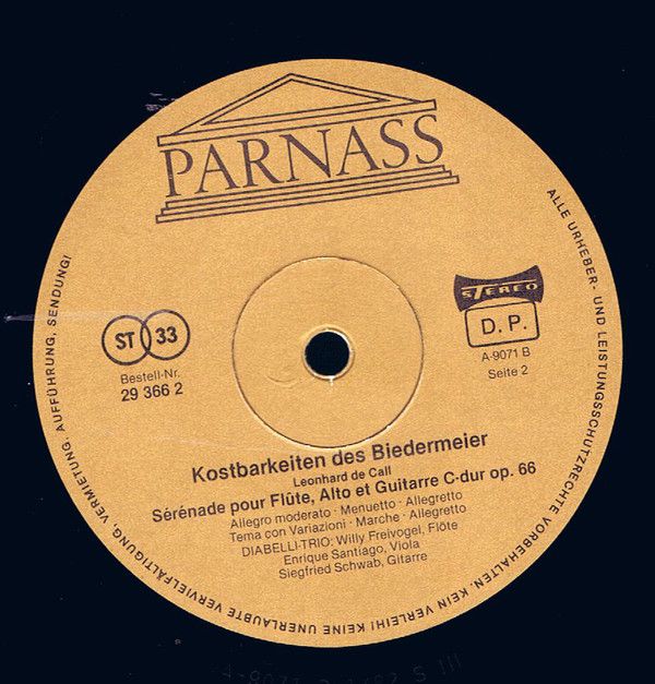 Parnass 29 366 2 - Anton Diabelli, Gaspard Kummer, Leonhard Von - Image 4