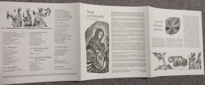Harmonia Mundi HMS 25 163 - Carl Orff - Weihnachtsgeschichte - Image 3