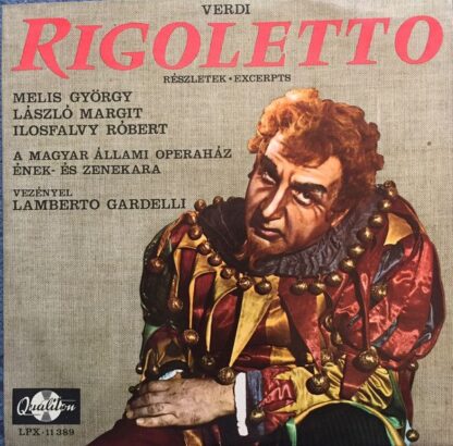 Qualiton LPX 11389 - Giuseppe Verdi, Melis György, Margit László