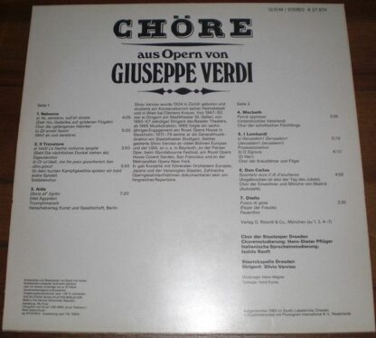 Eterna 8 27 874 - Chor der Staatsoper Dresden, Staatskapelle Dre - Image 2