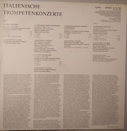 Eterna 8 27 766 - Ludwig Güttler - Italienische Trompetenkonzert - Image 2