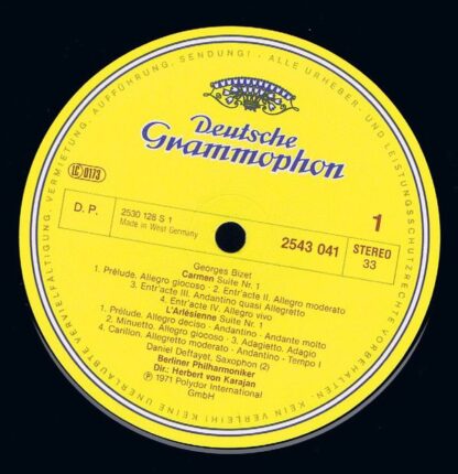 Deutsche Grammophon 2543 041 - Berliner Philharmoniker, Herbert - Image 3