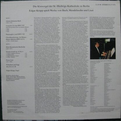 Eterna 8 27 476 - Johann Sebastian Bach, Felix Mendelssohn-Barth - Image 2